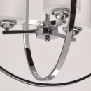 Lampa wisząca industrial chromowana kula na 3 żarówki MW-LIGHT Loft 285010303