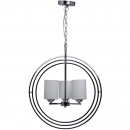 Lampa wisząca industrial chromowana kula na 3 żarówki MW-LIGHT Loft 285010303