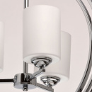 Lampa wisząca industrial chromowana kula na 3 żarówki MW-LIGHT Loft 285010303