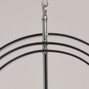 Lampa wisząca industrial chromowana kula na 3 żarówki MW-LIGHT Loft 285010303