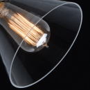 Lampa wisząca industrialna - pająk - mosiężne, szklane klosze MW-LIGHT Loft 392017805