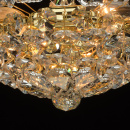 Lampa wisząca jak kryształowy kwiat, złote wykończenie MW-LIGHT Crystal 345011903