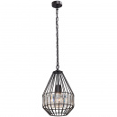 Lampa wisząca klatka z kryształami Vitaluce VE4242-1/1S