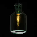 Lampa wisząca klosz w kształcie zielonej butelki MW-LIGHT Megapolis 720010501