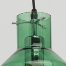Lampa wisząca klosz w kształcie zielonej butelki MW-LIGHT Megapolis 720010501
