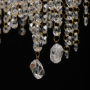 Lampa wisząca kryształki Swarovski Carmen CHIARO Crystal złoto-biała 394010808