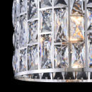 Lampa wisząca kryształowe płytki w chromowanej ramie Gelid Maytoni Modern MOD184-PL-01-CH