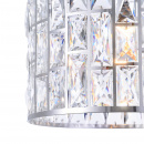 Lampa wisząca kryształowe płytki w chromowanej ramie Gelid Maytoni Modern MOD184-PL-01-CH