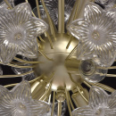 Lampa wisząca - kula ze szklanych kwiatów MW-Light Flora 298012308