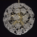 Lampa wisząca - kula ze szklanych kwiatów MW-Light Flora 298012308