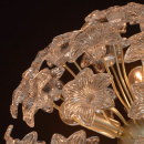 Lampa wisząca - kula ze szklanych kwiatów MW-Light Flora 298012308