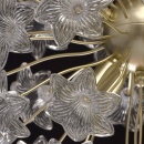 Lampa wisząca - kula ze szklanych kwiatów MW-Light Flora 298012308