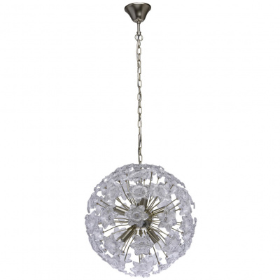 Lampa wisząca - kula ze szklanych kwiatów MW-Light Flora 298012308