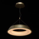 Lampa wisząca LED o kształcie pierścienia, matowe złoto, teksturowane wnętrze 703010801