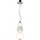 Lampa wisząca LED z dmuchanych, szklanych kul Collar Maytoni Modern P069PL-L16CH3K