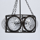 Lampa wisząca Loft na łańcuchach, 6 żarówek Jester RegenBogen 104013006