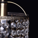 Lampa wisząca luksusowa z wiszącymi kryształkami MW-LIGHT Crystal 464016701