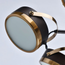 Lampa wisząca miedziano-brązowa Hamburg RegenBogen Loft 605012308