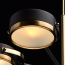 Lampa wisząca miedziano-brązowa Hamburg RegenBogen Loft 605012308