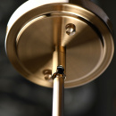 Lampa wisząca miedziano-brązowa Hamburg RegenBogen Loft 605012308