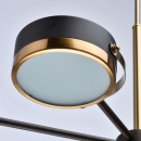 Lampa wisząca miedziano-brązowa Hamburg RegenBogen Loft 605012308