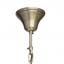 Lampa wisząca mosiądz antyczny i białe klosze retro MW-LIGHT Classic 347019505