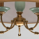 Lampa wisząca MW-LIGHT Classic z brązowy kloszem 713010205