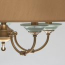 Lampa wisząca MW-LIGHT Classic z brązowy kloszem 713010205