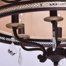 Lampa wisząca na 6 żarówek w rustykalnym stylu CHIARO Country 389010506