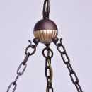 Lampa wisząca na 6 żarówek w rustykalnym stylu CHIARO Country 389010506