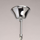 Lampa wisząca na łańcuchu 10-punktowa MW-LIGHT Elegance chrom i białe klosze 692011110