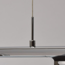 Lampa wisząca nad bar, chromowana, na 5 żarówek LED RegenBogen Techno 110010305