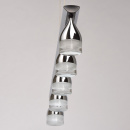 Lampa wisząca nad bar, chromowana, na 5 żarówek LED RegenBogen Techno 110010305