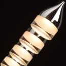 Lampa wisząca nad bar, chromowana, na 5 żarówek LED RegenBogen Techno 110010305