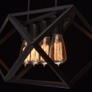 Lampa wisząca nad wyspę w kuchni - ażurowa konstrukcja DeMarkt Loft 104010504