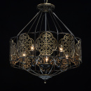 Lampa wisząca neoklasyczna Francesca CHIARO Country mosiężna 109010105