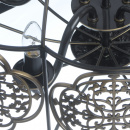 Lampa wisząca neoklasyczna Francesca CHIARO Country mosiężna 109010105