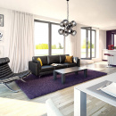 Lampa wisząca osiem szklanych kul na łańcuchu Vitaluce VE4319-1/8