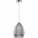 Lampa wisząca, pięknie teksturowany, szklany klosz Morenie Maytoni Modern P018-PL-01-N