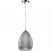 Lampa wisząca, pięknie teksturowany, szklany klosz Morenie Maytoni Modern P018-PL-01-N