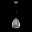 Lampa wisząca, pięknie teksturowany, szklany klosz Morenie Maytoni Modern P018-PL-01-N