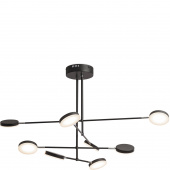 Lampa wisząca plafony LED na czarnych ramionach Fad Maytoni MOD070PL-L48B3K