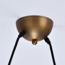 Lampa wisząca podwójna, miedź i alabastrowe szkło MW-LIGHT Classic 327010802