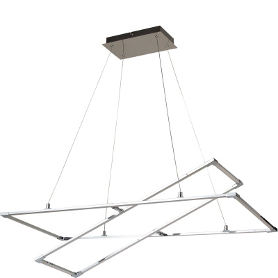 Lampa wisząca prostokątne ramki LED 44x90 cm Kseros Apeti A0033-321