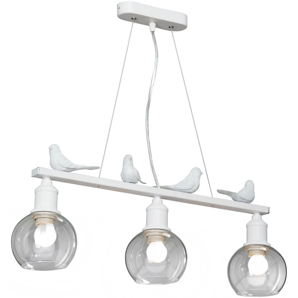 Lampa wisząca ptaki na grzędzie w okręgu Vitaluce