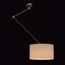 Lampa wisząca regulowana wysokość, biały, okrągły klosz MW-LIGHT Megapolis 494012001