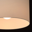 Lampa wisząca regulowana wysokość, biały, okrągły klosz MW-LIGHT Megapolis 494012001