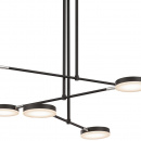 Lampa wisząca regulowane plafony LED czarne ramiona Fad Maytoni MOD070PL-L38B3K