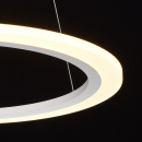 Lampa wisząca ring LED 50 cm - regulowana wysokość RegenBogen 661014601