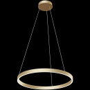 Lampa wisząca ring LED 60 cm Rim Maytoni mosiądz MOD058PL-L32BS4K